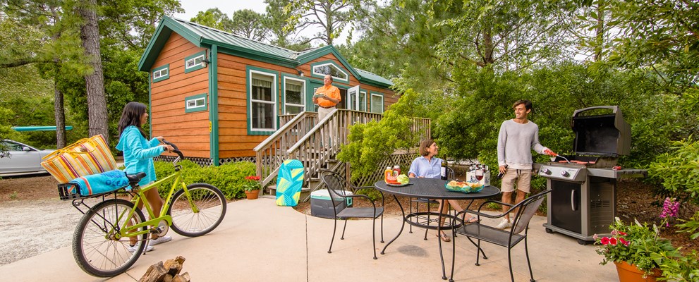 Deluxe Cabin Patio