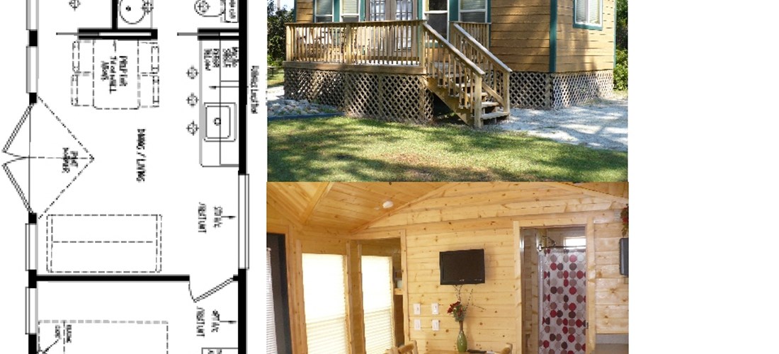 Medium Deluxe Cabin Floorplan