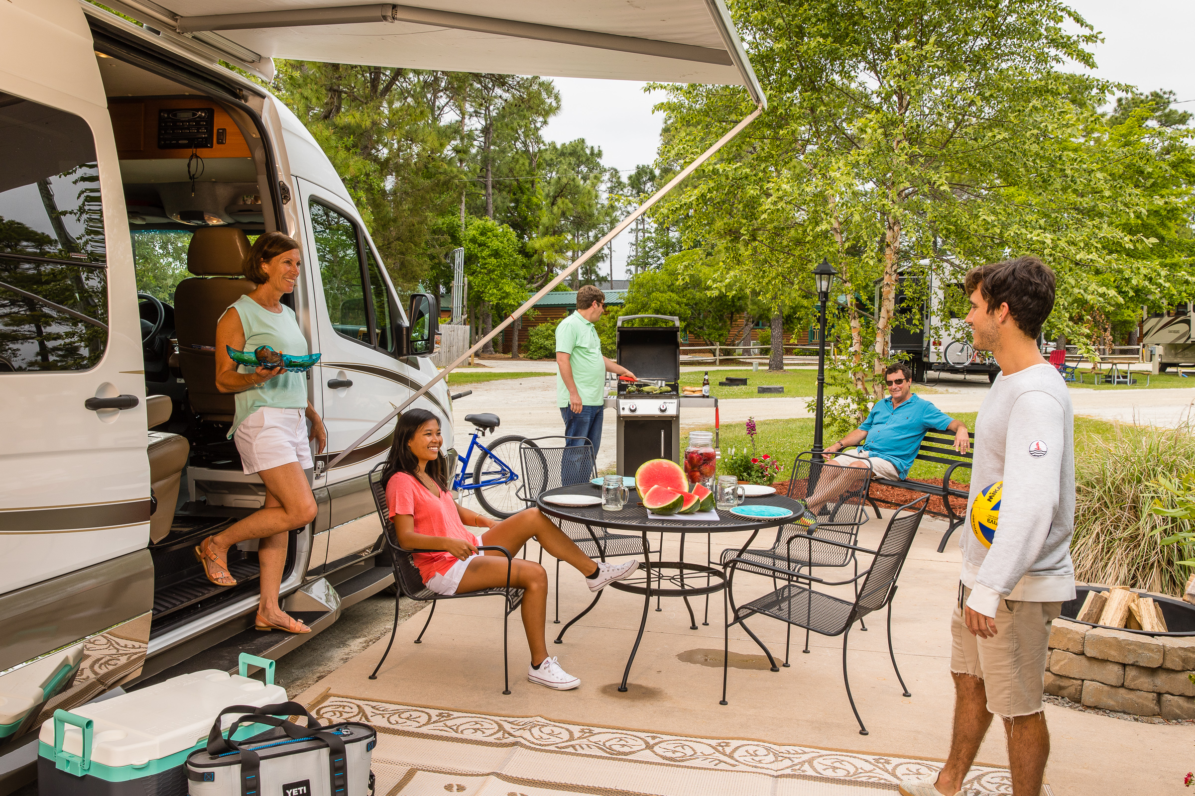Deluxe Patio Site