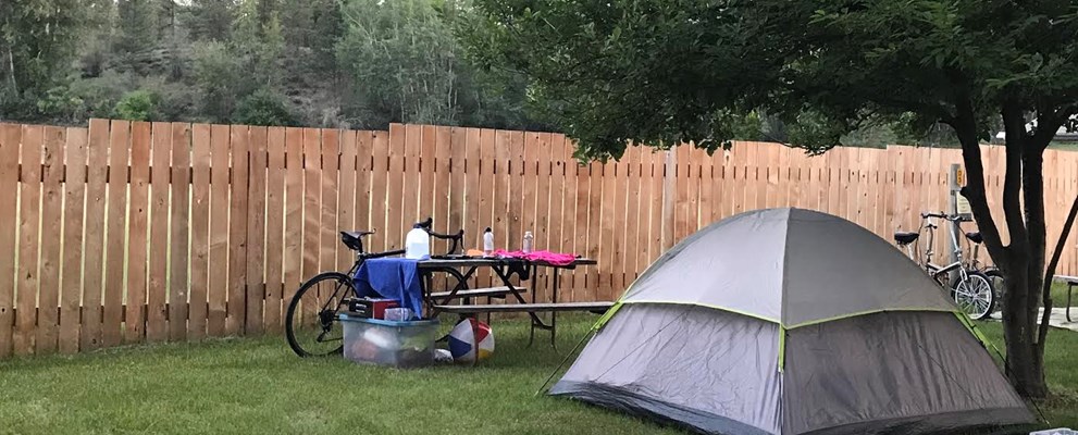Tent site