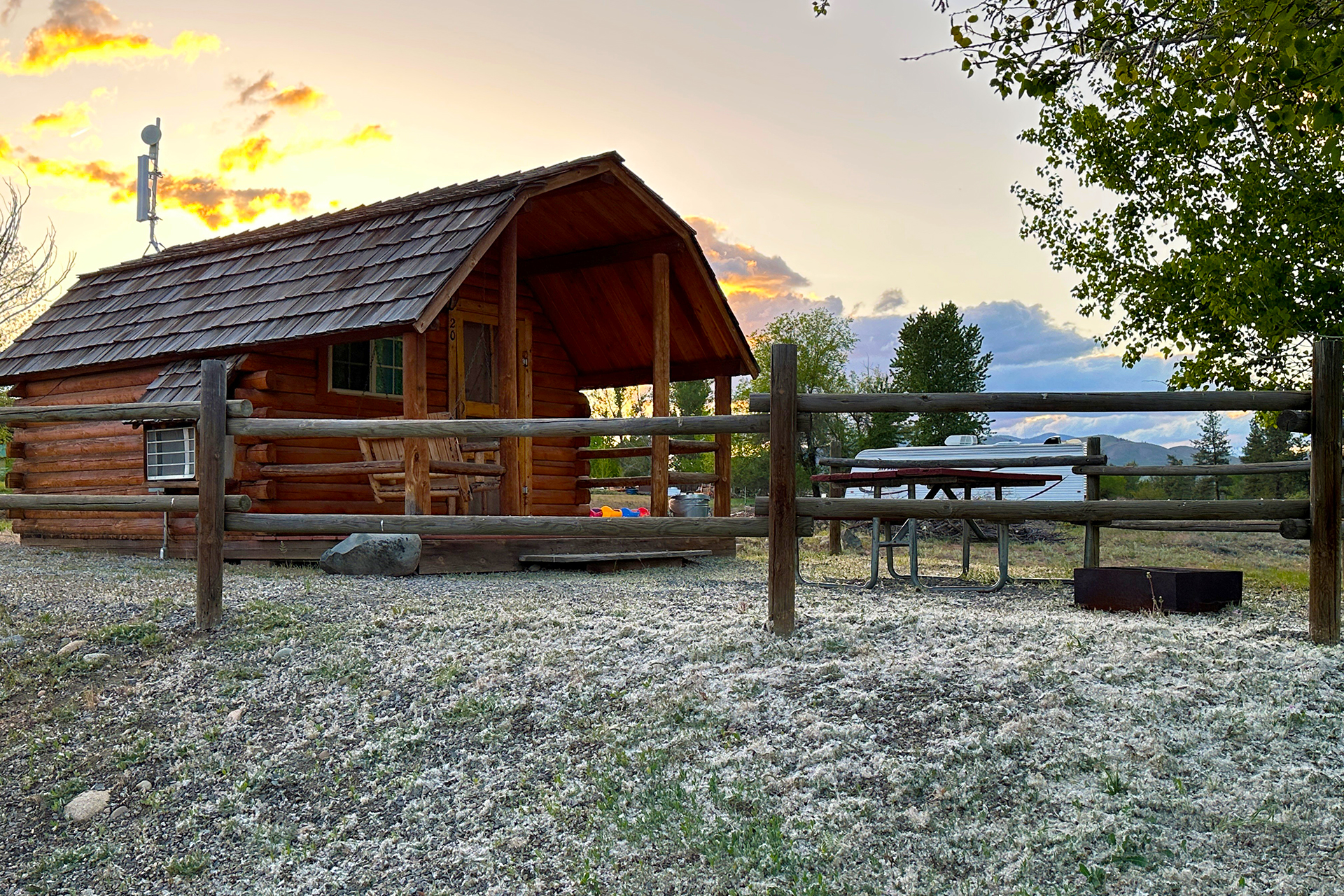 K20 - Camping Cabin, 1 Room with AC (No Bathroom) - Sleeps 4