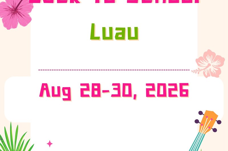 2026 Back to School Luau Photo