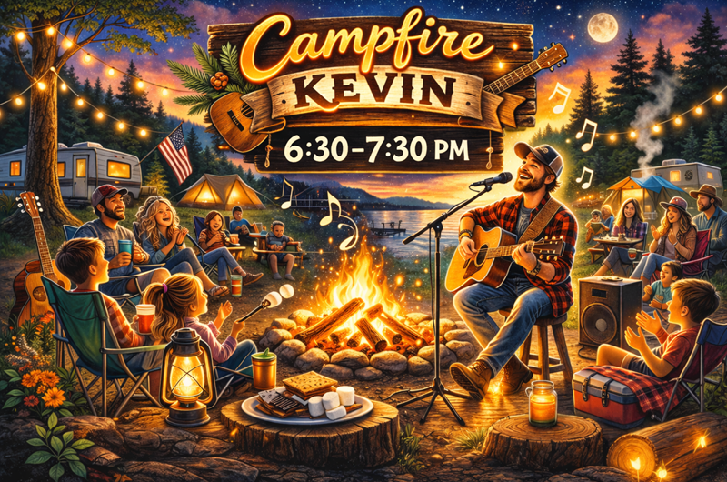 Campfire Kevin Photo