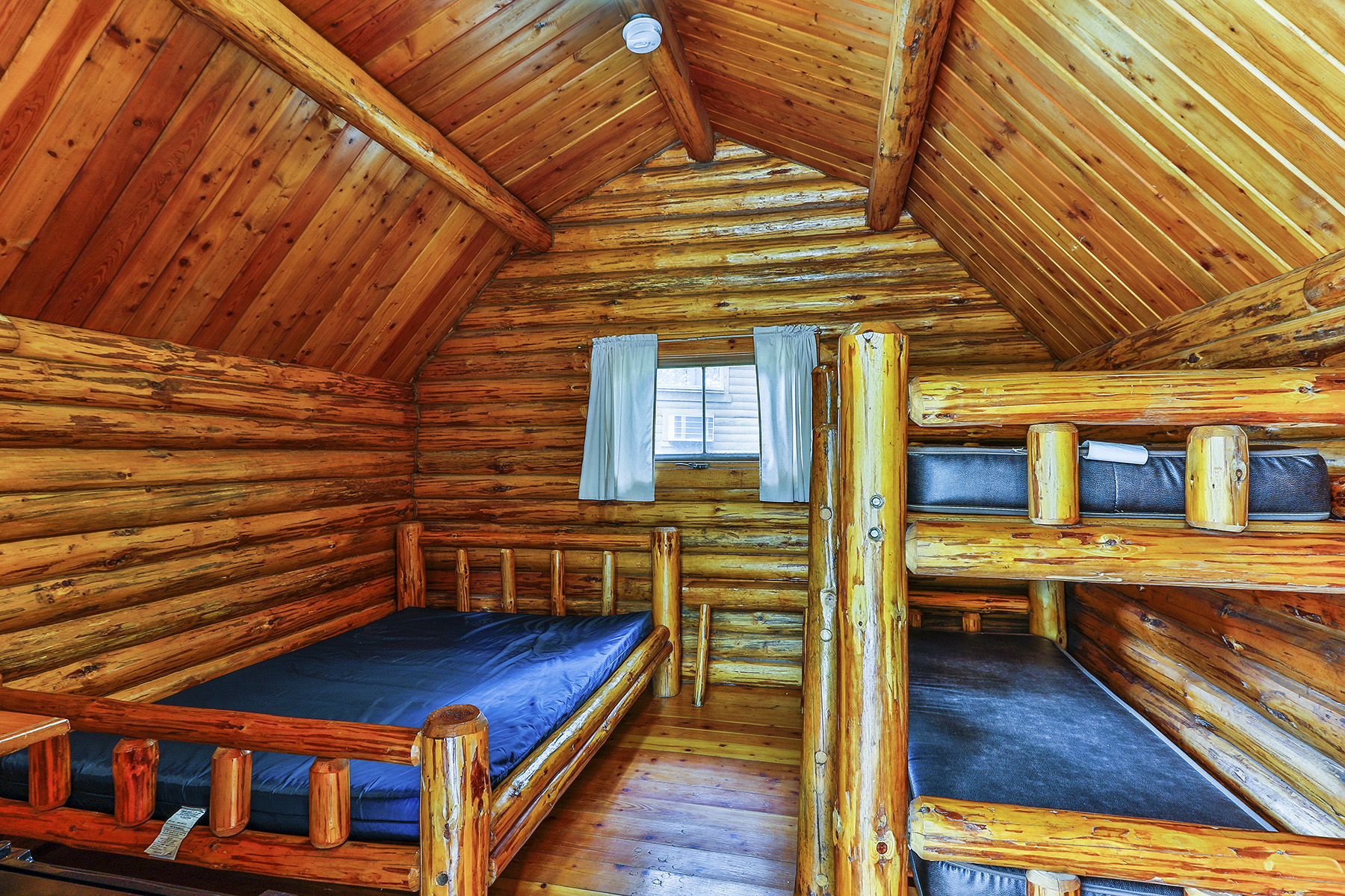 Wisconsin Dells KOA One Bedroom Camping Cabin Interior