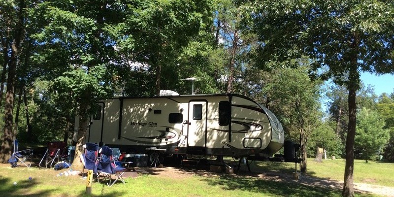Wisconsin Dells KOA Back-In RV Site