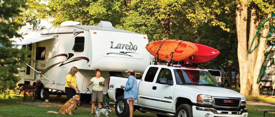 Wisconsin Dells KOA Back-In RV Site