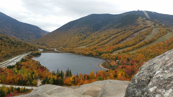 COLORFUL VIEW FROM ARTIST BLUFF!