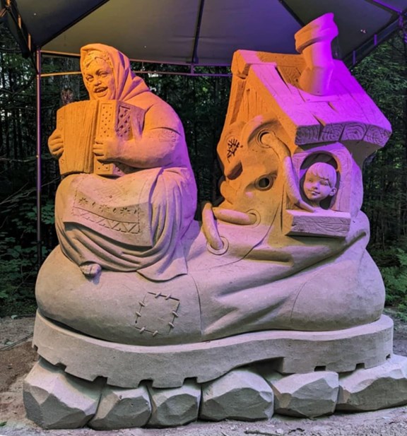 Sculptured Sand Display