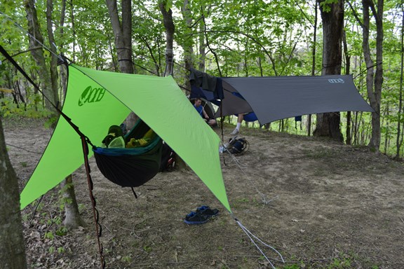 HAMMOCK CAMPING!