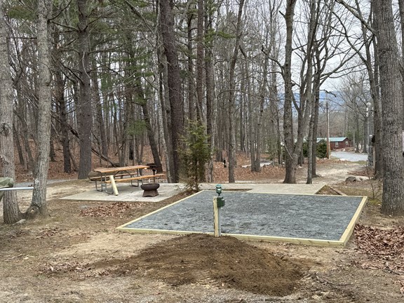 Tent electric site