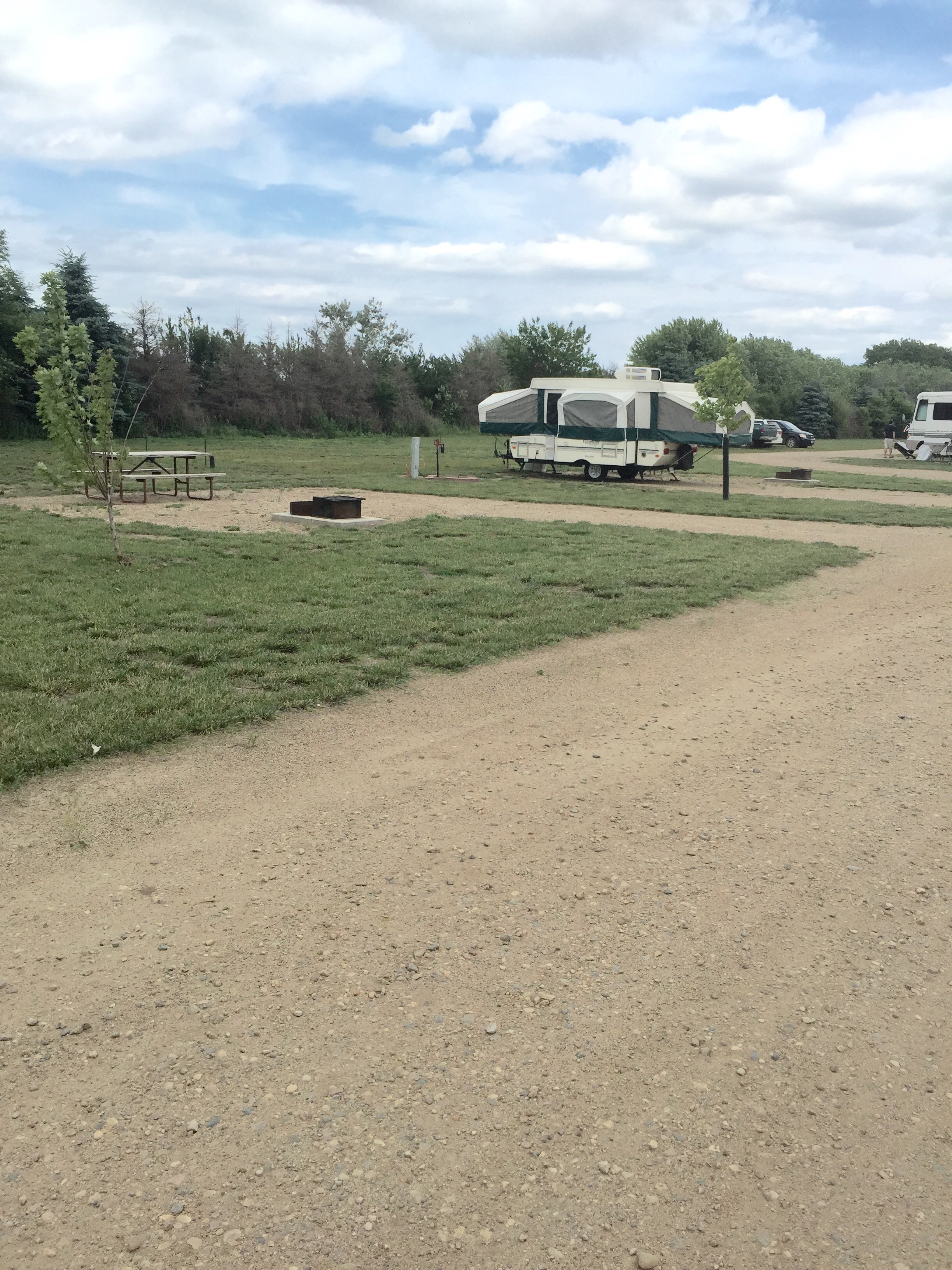 WATER & ELECTRIC TENT SITES