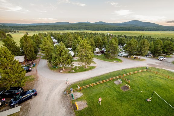 Welcome to Yellowstone Park/West Gate KOA Holiday!